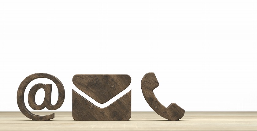 お問い合わせ・茶色